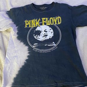 Pink Floyd tie dye short sleeve shirt